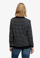 Essential Jumper - Optic Eclipse Navy Stripe