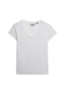 Studios Scoop Neck Tee - Optic
