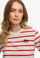 Heritage Hamptons Stripe T-Shirt - Red