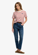 Heritage Hamptons Stripe T-Shirt - Red