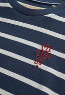 Heritage Hamptons Stripe T-Shirt - Navy