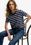 Heritage Hamptons Stripe T-Shirt - Navy