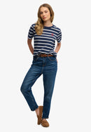 Heritage Hamptons Stripe T-Shirt - Navy