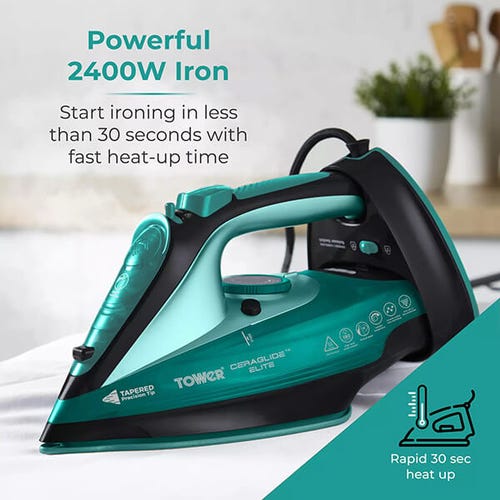 Ceraglide Cordless Iron Teal