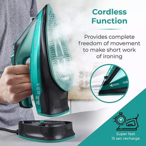 Ceraglide Cordless Iron Teal