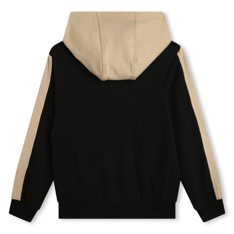 Hooded Cardigan - Black