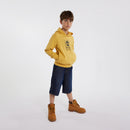 Hooded Sweatshirt - Ocher