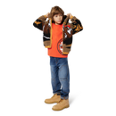 Front Print Long Sleeve Tee - Tangello