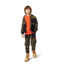 Front Print Long Sleeve Tee - Tangello