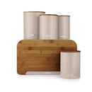 Scandi 5 Piece Storage Set Clay Pink