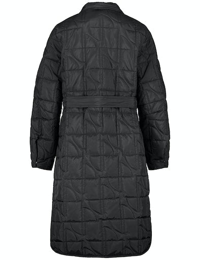Belted Coat - Black
