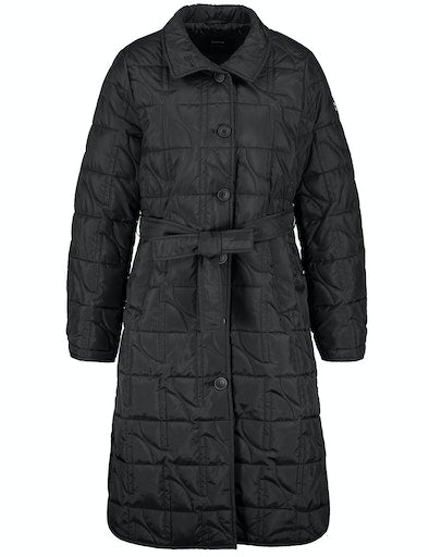 Belted Coat - Black