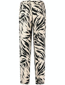 Urban Traveller Print Trouser - Black Pattern