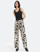 Urban Traveller Print Trouser - Black Pattern