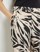 Urban Traveller Print Trouser - Black Pattern