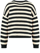 Urban Traveller Stripe T-Shirt - Black/light Sand Stripe