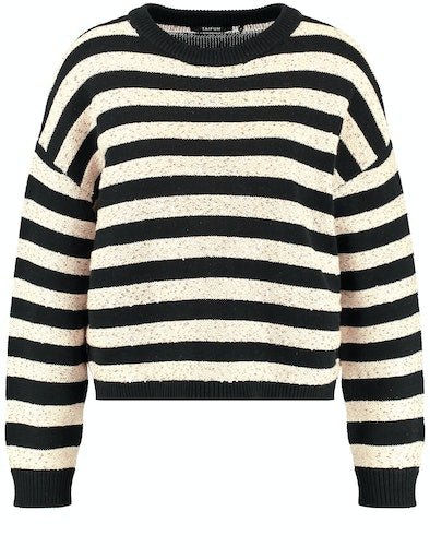 Urban Traveller Stripe T-Shirt - Black/light Sand Stripe