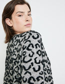 Something New Awaits Print Jumper - Fog Print