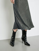 Something New Awaits Long Skirt - Coal Grey