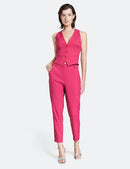 Something New Awaits Crop Trouser - Luminous Pink