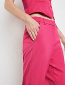 Something New Awaits Crop Trouser - Luminous Pink