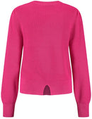 Urban Traveller Round Neck Jumper - Luminous Pink