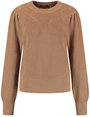 Urban Traveller Round Neck Jumper - Warm Maroon