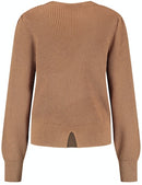 Urban Traveller Round Neck Jumper - Warm Maroon