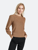 Urban Traveller Round Neck Jumper - Warm Maroon