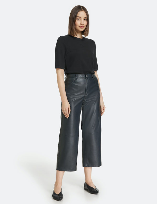 The Glam Edit Cropped Trouser - Shadow