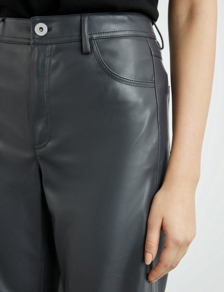The Glam Edit Cropped Trouser - Shadow