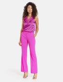 The New Boho Edit Trouser - Fuchsia