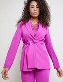 The New Boho Edit Blazer - Fuchsia
