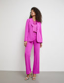 The New Boho Edit Blazer - Fuchsia