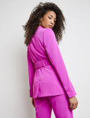 The New Boho Edit Blazer - Fuchsia