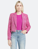 The New Boho Edit Blazer - Fuchsia
