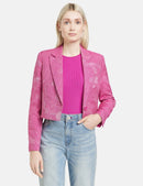 The New Boho Edit Blazer - Fuchsia