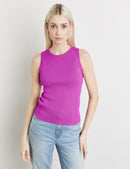 The New Boho Edit Sleeveless Top - Fuchsia