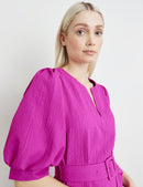 The New Boho Edit Dress - Fuchsia