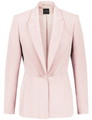 The Glam Edit Blazer - Soft Powder