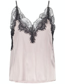 The Glam Edit Sleeveless Blouse - Soft Powder