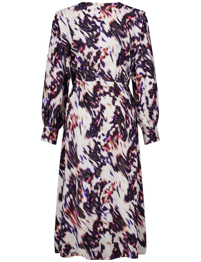 The Glam Edit Dress - Light Cream Print