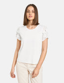 DazzlingDays Short Sleeve T-Shirt - Off White