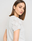 DazzlingDays Short Sleeve T-Shirt - Off White