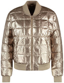 Sapphire & Gold Padded Jacket - Bronze