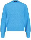 Saphire & Gold Plain Jumper - New Peacock Melange