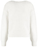 Diamonds & Jade Jumper - Off White