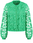 Great Hopes Mesh Jacket - Chanel Green