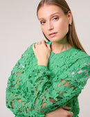 Great Hopes Mesh Jacket - Chanel Green