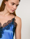 Blue Jasmine Sleeveless Blouse - Regatta Blue